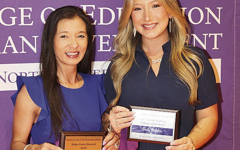 Lien and Emily McGehee will graduate May 13. The mother-daughter duo is from Pollock
