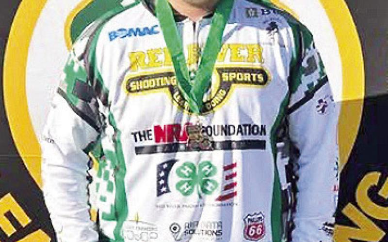 Ben Moseley, a member of the Red River 4-H Rifle Team, is headed to state competition after placing 5th SR Silhouettes and CMP Rifle 12th/86 with a score of 575/600.