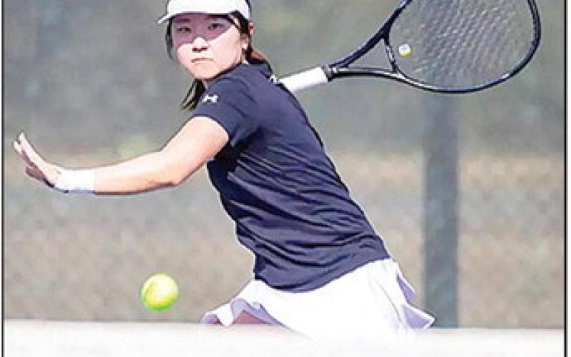Honoka Umeda delivered the match-clinching point to give the Demons the 4-3 win over Southeastern to move to 5-1 in Southland play on Monday afternoon.