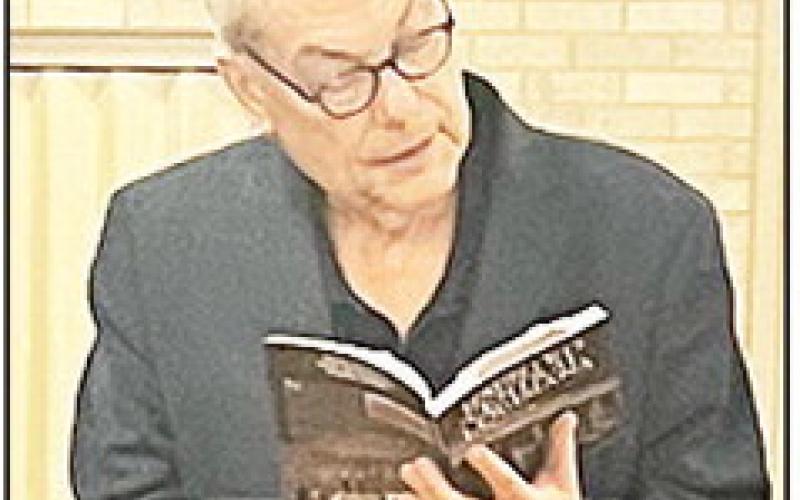 Michael D. Wynne of Alexandria entertained the group with selections from his most recent book, Haunted Central Louisiana.