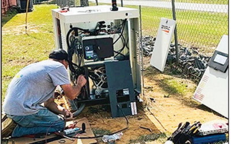 Clara Springs received two new generators, thanks to donations.