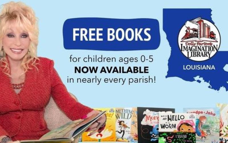 Kids can get free books from Dolly Parton’s Imagination Library
