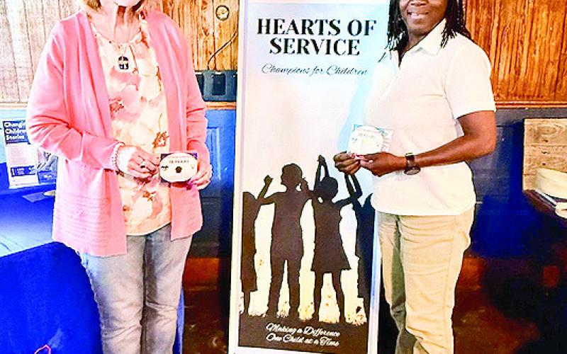 15 years of service milestone, Cristina Stringer, Yvette Cesar-Williams