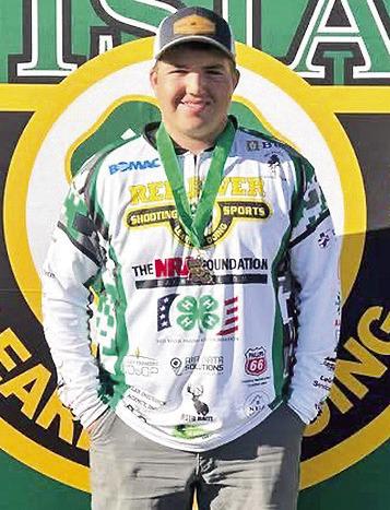 Ben Moseley, a member of the Red River 4-H Rifle Team, is headed to state competition after placing 5th SR Silhouettes and CMP Rifle 12th/86 with a score of 575/600.
