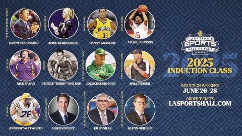 There’s still time to purchase tickets to the Louisiana Sports Hall of Fame 2025 Induction festivities set for June 26-28