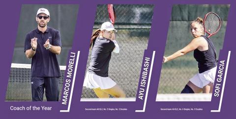 Morelli named SLC Coach of the Year, headlining three all-conference selections