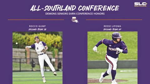 Lipoma, Gump earn All-Southland Conference honors