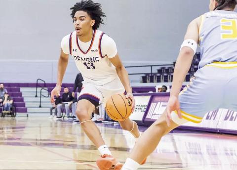 The Northwestern State men’s basketball team had a chance at the buzzer from a 3-point shot from Justin Redmond (pictured) to pull of the comeback, but rimmed out in a loss to Southern 75-73 on Saturday afternoon. Photo by Chris Reich, NSU Photographic Services
