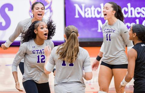 Demons are set to return home for volleyball action