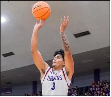 Landyn Jumawan scores a season-high 13 points in the loss against San Francisco, 84-64, in their first game of the multi-team event. Photo by Chris Reich, NSU Photographic Services