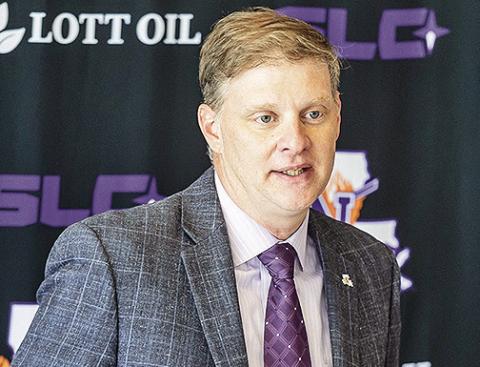 NSU Director of Athletics Kevin Bostian