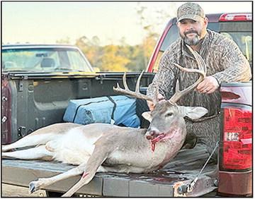 Brad Matkin killed this nice 9 point buck with a 19 1/2” spread last weekend.