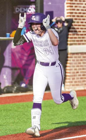Peyton Young homered.
