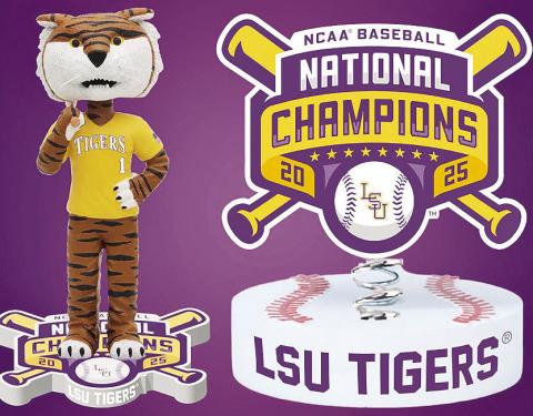 LSU bobbleheads ready for pre-order