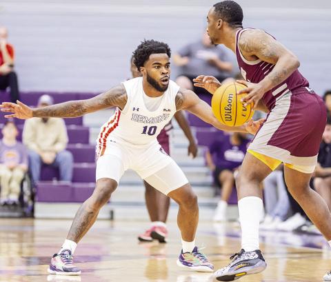 Jon Sanders II (10) has been a consistent performer for Northwestern State through the first 10 games of the season. Photo by Chris Reich/NSU Photographic Services