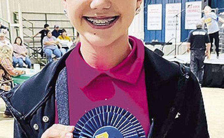 Congratulations to Emery Wenninger on her first place win in the Dance 14 and Under Category at the State Fair of Louisiana Talent Show. Her talent was clogging.