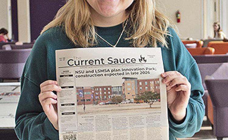 NSU journalism student selected for fellowship