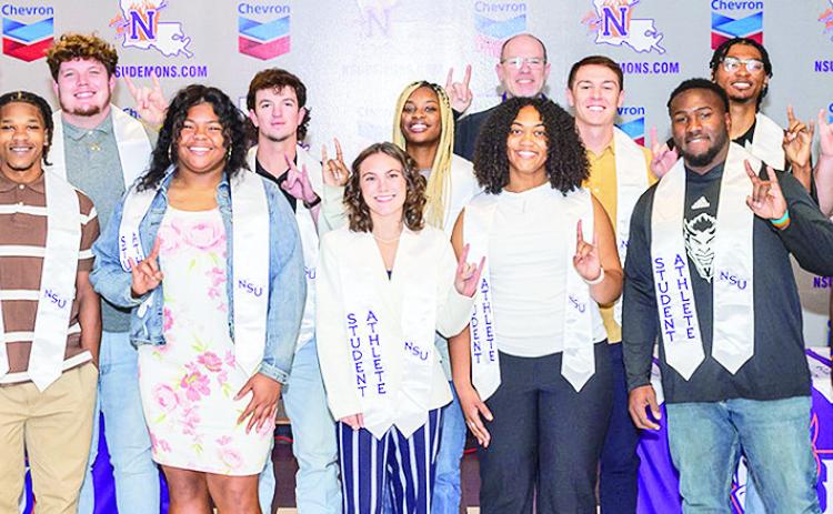 Fall 2023 graduates Photo by Chris Reich/ NSU Photographic Services