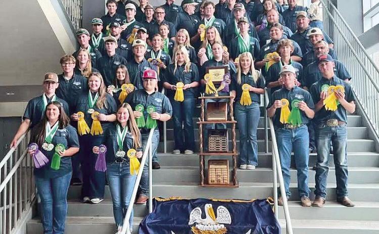 The 4-H team members are national champions.
