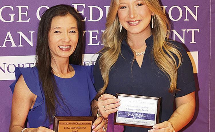 Lien and Emily McGehee will graduate May 13. The mother-daughter duo is from Pollock