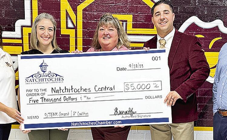 At Natchitoches Central High School (NCHS), Wendi Worsham, who was awarded a $5,000 grant, is an integral part of the Allied Health/EMR program and plans to revolutionize education using EKG monitors.