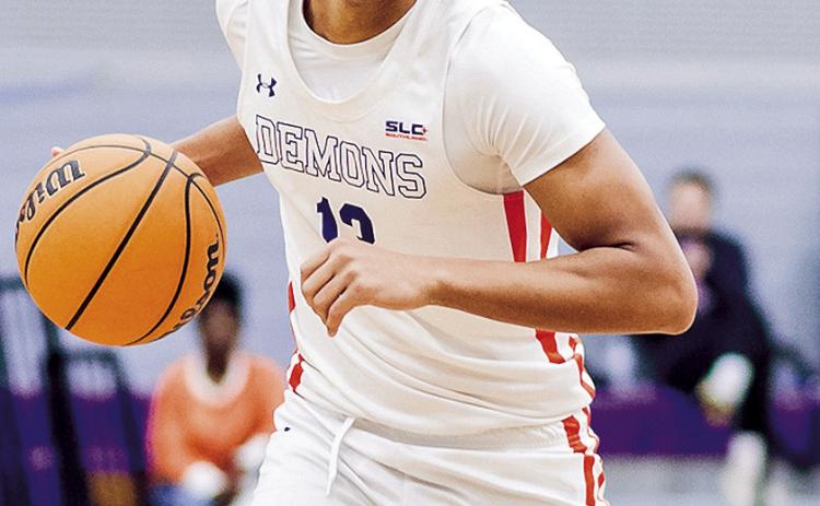 Freshman Justin Redmond tallied a career-high 13 points at Lamar. Photo by Chris Reich/NSU Photographic Services