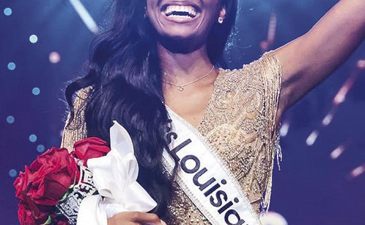 Miss Cane River, Gabrell McLeod, was crowned Miss Louisiana June 21 in Monroe. McLeod won the title of Miss Cane River at the Queens’ Pageant in Natchitoches in September of 2024. She is from Vicksburg, Miss., and is a student at University of Louisiana Monroe where she studies athletic training. She won a preliminary talent competition the first night of the pageant was named Overall Fitness the night of the pageant. She will compete in the Miss America Pageant Sept. 7.