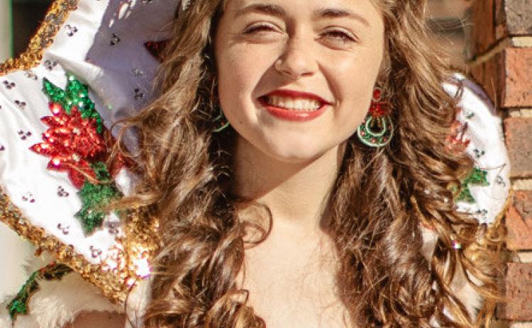 Victoria Wiggins is the reigning Miss Merry Christmas and won the PEO Star Scholarship.