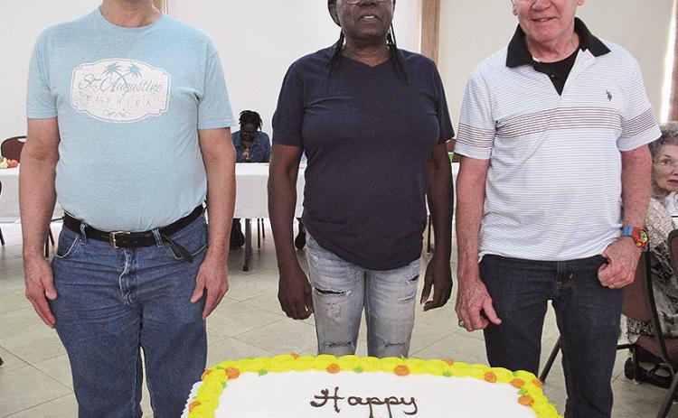 October birthdays were celebrated by Nyle Parchim II, Bobbie Moody, and Perry Sproul.