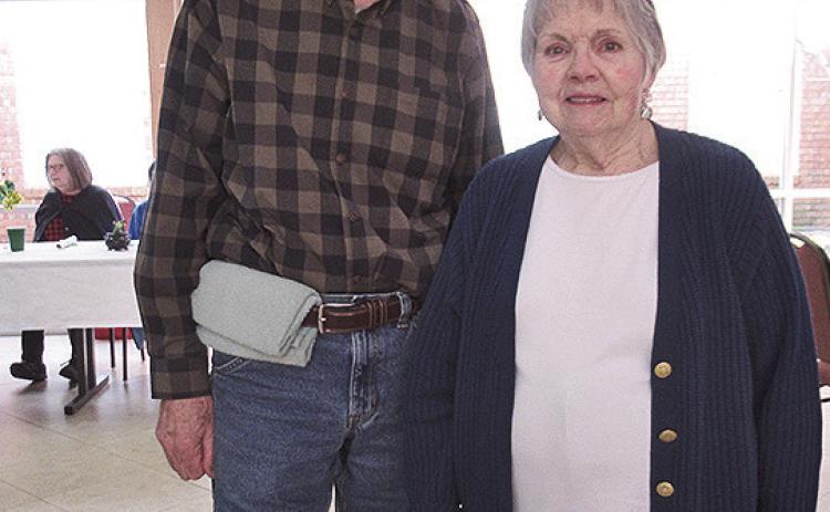 David Clark and Linda Higginbotham celebrated their March birthdays.