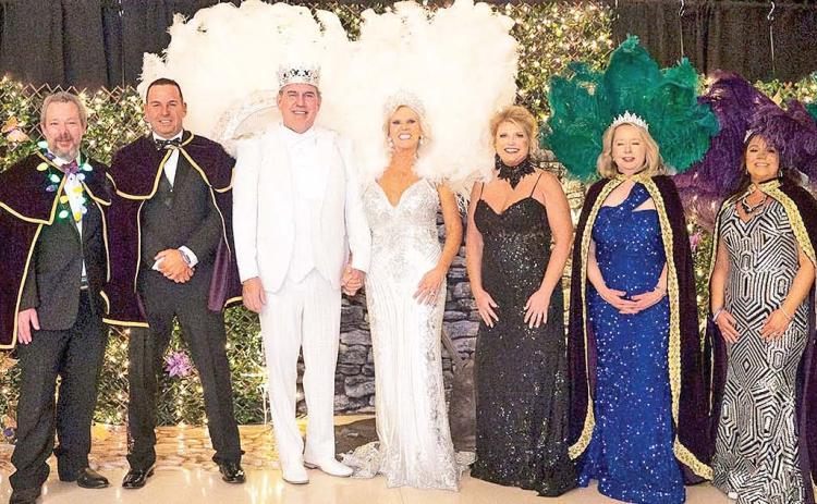 The Krewe of Dionysos held  its Grand Bal XXVI themed, “Kings, Queens, Castles and Dreams,A Dionysos Fairy Tale” at the Natchitoches Events Center, Jan. 27.   Entertainment was provid-ed by “The Mix” out of Benton  and sound and lighting by “Carley 5K Productions” out of Boyce.