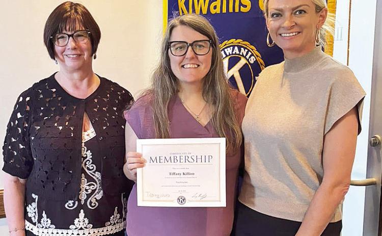 New Kiwanis Member