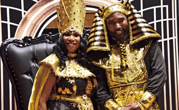 Natchitoches Pollice Chief Nikeo Collins and Jaqueline Lawson will reign as King X and Queen X of the Krewe of Excellence. The Mardi Gras season began June 29 and will culminate with the Krewe of Excellence Grand Ball Feb. 8. See related photos Page 5A.