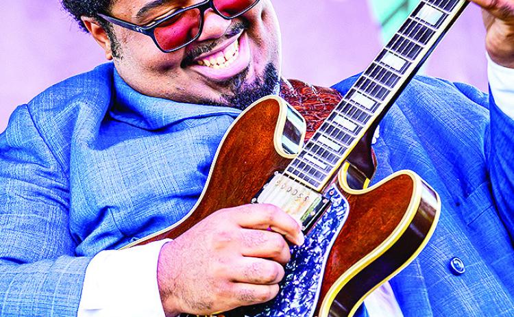 Blues artist D.K. Harrell Photo by Jon Naugle.