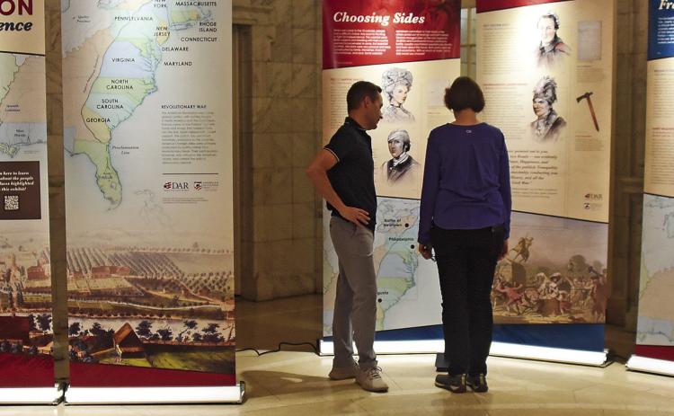 American Revolution Experience exhibit will be at the National Center for Preservation Training and Technology Nov. 18-Dec. 2.