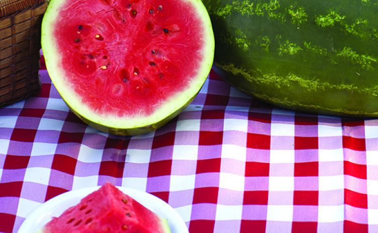 Watermelon can make for a nutritious addition to a backyard barbecue menu.