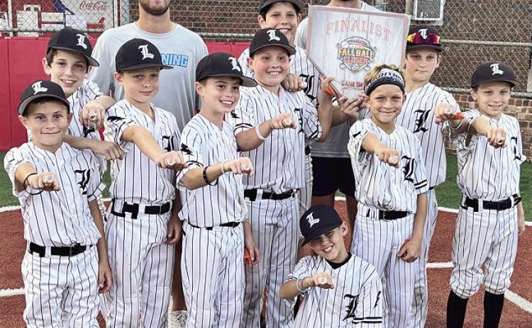 The Louisiana Lightning 11U baseball team won 2nd place in the USSSA Fall Ball Closer Tournament in Pineville, LA. The team is Coached by former NSU right handed pitcher #45 Dawson Flowers and NSU center fielder #24 Reese Lipoma. Pictured in front row from left are Archer Johnson, Adam Todtenbier, Luke Fair, Carter Hough, Callen Bertrand, and Carson Gentry. In the back row are Gavin Key, Reese Lipoma, Liam Mahloch, Murphy Linebaugh, Dawson Flowers, and Ryne Williams.