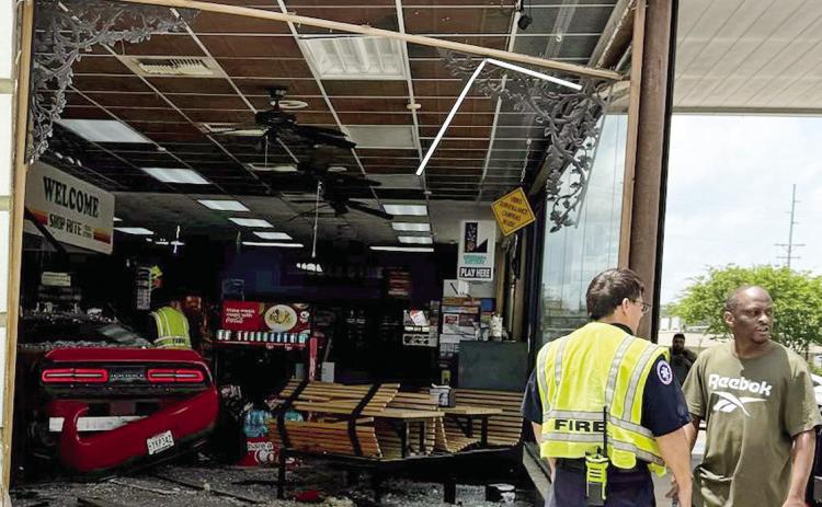 The Natchitoches Police Department is asking for the public’s help in identifying a suspect involved in this crash at Shop Rite.