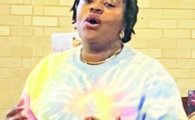 Joy Love Cooks sings “Stand By Me” as a poignant introduction to her powerful pro-Hostesses gram on child advocacy in Natchitoches Parish.
