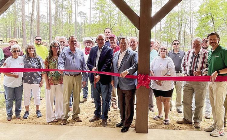 New Jimmie Davis State Park pavillion opens