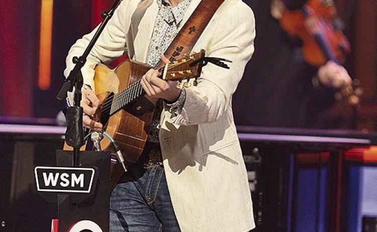 Rising country singer and American Idol runner- up John Foster from Addis, will provide the mid-parade entertainment. Photo by John Foster Music