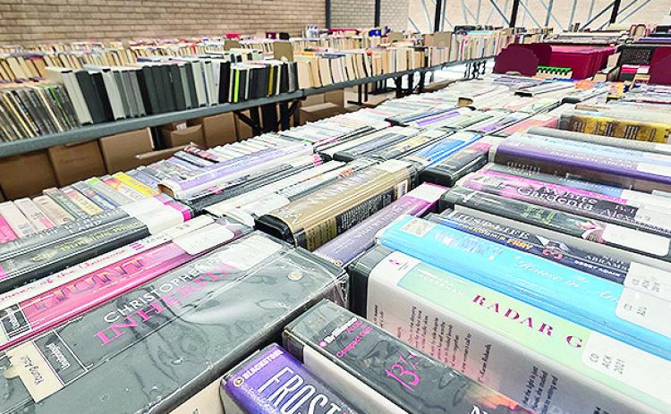 Thousands of items will be available for purchase at the Friends Mini Book Sale, with new items put out daily as space allows. Visit early and visit often to hunt for your next read.