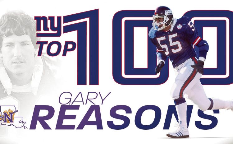 NSU alum Gary Reasons named to Top 100 Giants of all-time list