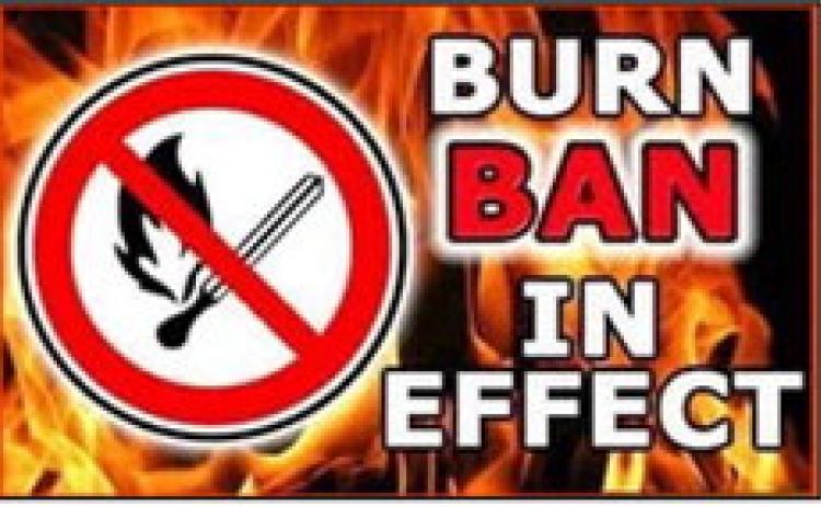 Red River Parish Fire Chief John Woodfin issued a burn ban last week. The ban prohibits all outdoor burning due to the risk of wildfires from current drought conditions across the Parish. The burn ban remains in effect until further notice.