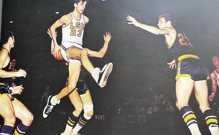 This action shot of the legendary Pistol Pete Maravich is among others featured in LSU’s “Spectacular Pistol Pete” exhibition at The Louisiana Sports Hall of Fame Museum and Northwest History Museum. The exhibit opens Thursday night during the welcome reception to kick off the Induction Celebration Weekend.