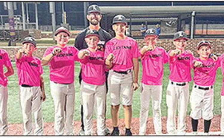 Congratulations to LA Lightning 12U on an undefeated season and taking first place in the USSSA Fall Ball Natchitoches League. Picturedf rom left are : Gavin Key, Carter Hough, Liam Mahloch, Jax Errington, Murphy Linebaugh Head Coach Bo Williams, Adam Todtenbier, Luke Fair, Archer Johnson, and Callen Bertrand. Not pictured: Carson Gentry and Cohen Gandy.