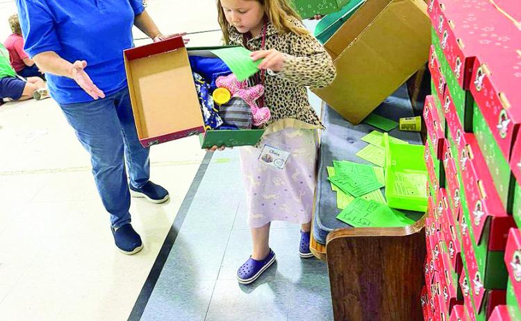 Westside Baptist Operation Christmas Child