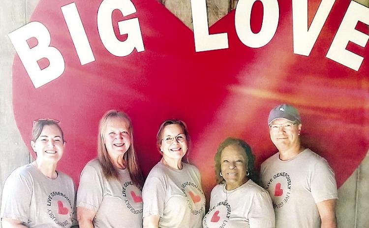 A few CRCS Board members volunteering are Lisa Street, Jennifer Karle, Tanya Conlay, Frances Welch and Tommy Murhison.