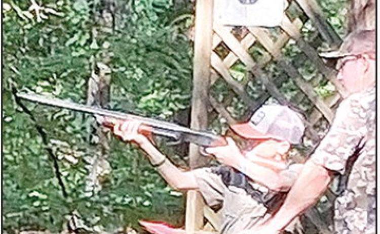 Dr. Jack Fair and his son Luke enjoyed the morning together skeet shooting with friends!
