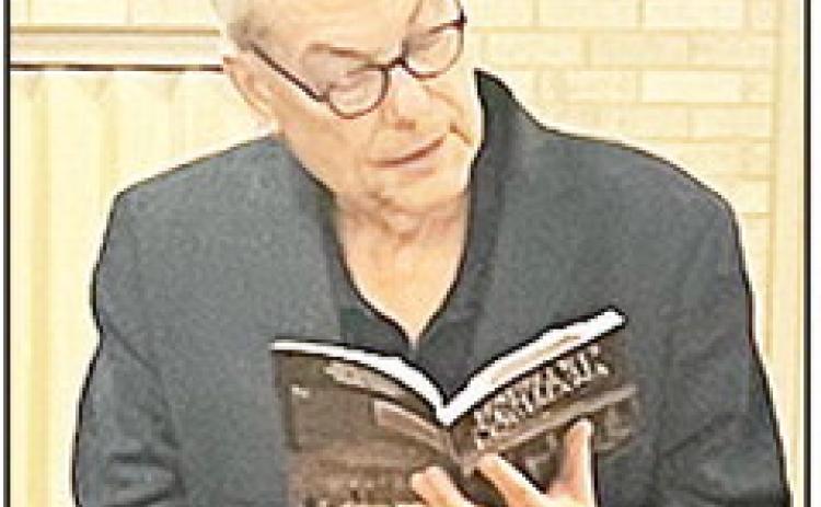 Michael D. Wynne of Alexandria entertained the group with selections from his most recent book, Haunted Central Louisiana.